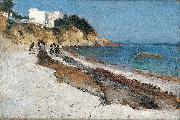 Beach Scene John Singer Sargent